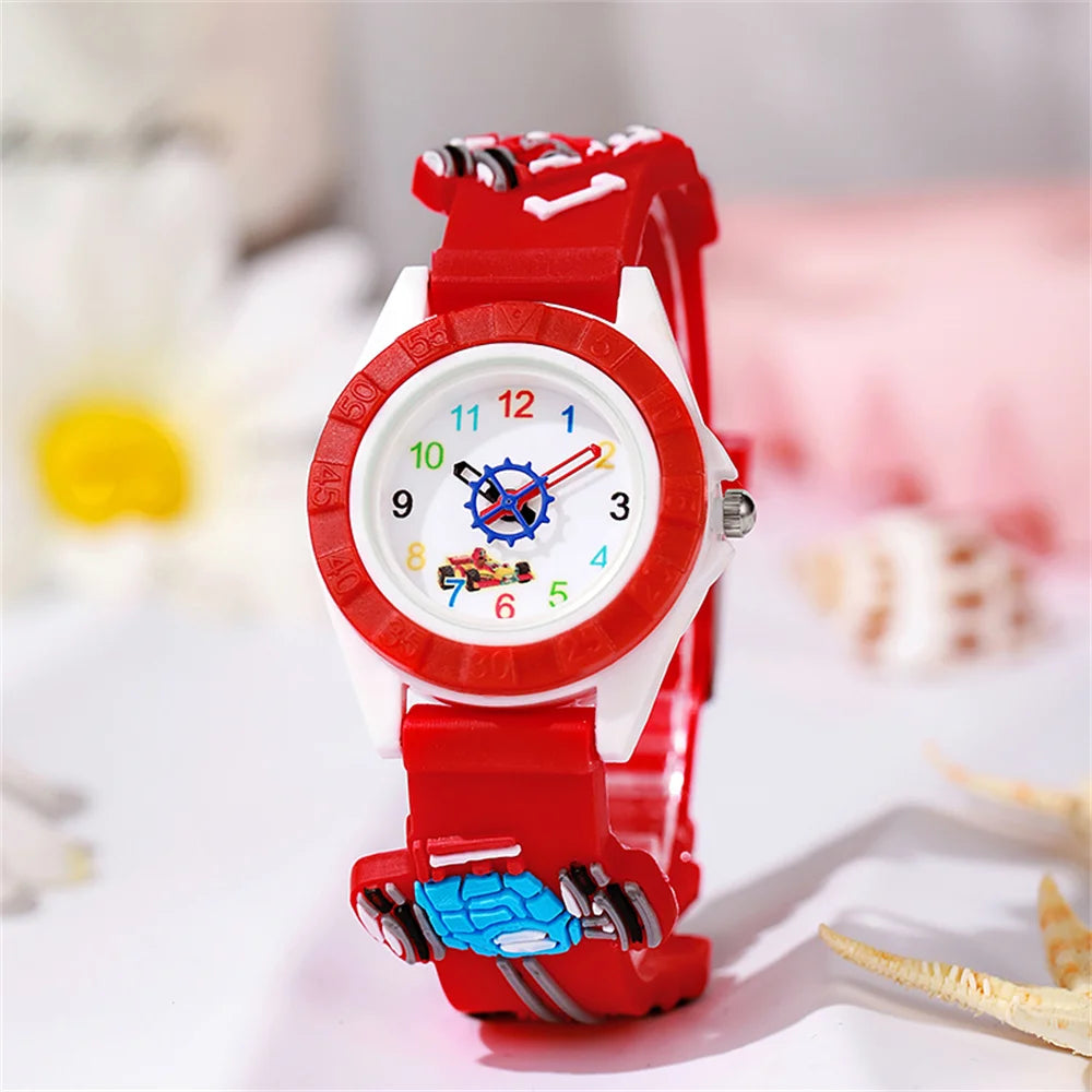Cool Unisex Quartz Watch – Fashion Sports Silicone Wristwatch for Boys & Girls, Kids Gift!