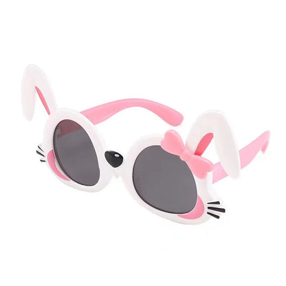 Cute Bunny-Shaped Sunglasses for Kids | Girls Sun Glasses!