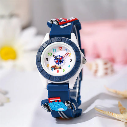 Cool Unisex Quartz Watch – Fashion Sports Silicone Wristwatch for Boys & Girls, Kids Gift!