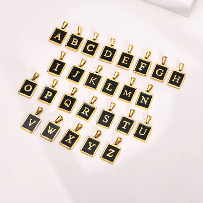 Personalised Stainless Steel Initial Letter Necklace | Unisex Alphabet Pendant | Birthday & Special Occasion Gift!