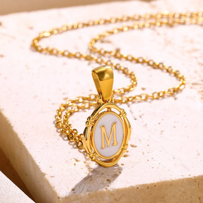 A-Z Initial Letter Necklace for Girls & Boys | Alphabet Name-Style Jewellery Birthday Gift!