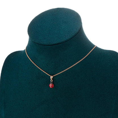 Ladybug Baby Jewellery Set – Earrings, Pendant Necklace & Ring | Adorable Kids Fashion Jewellery Gift for Girls & Toddlers!