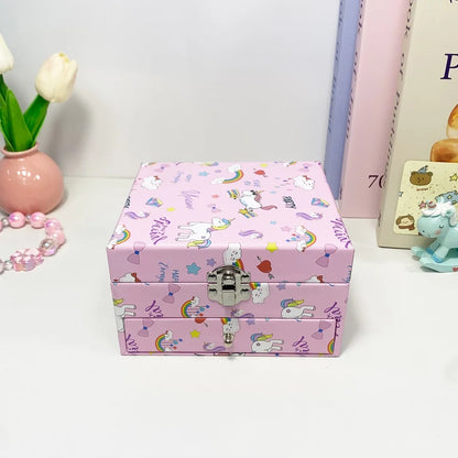Rotating Pony Jewellery Storage Box for Rings, Necklaces, Bracelets & Accessories | Perfect Birthday Gift for Girls!