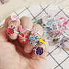 Butterfly Blooms: 12/36pcs Assortment of Girls Butterfly Flower Adjustable Rings in Heart Box - The Perfect Birthday Gift!