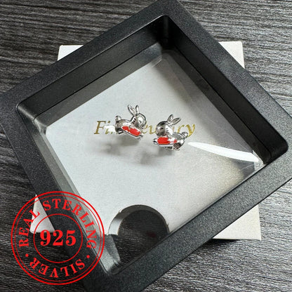925 Sterling Silver Stud Earrings for Women – Fine Jewelry, Lightweight 2.4g | Elegant Everyday Sparkle