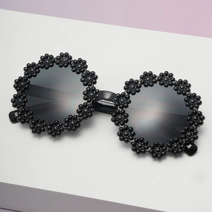 UV400 Petal Sunglasses for Kids – Comfortable Baby & Toddler Protective Eyewear, Cute Round Frame Outdoor Shades!