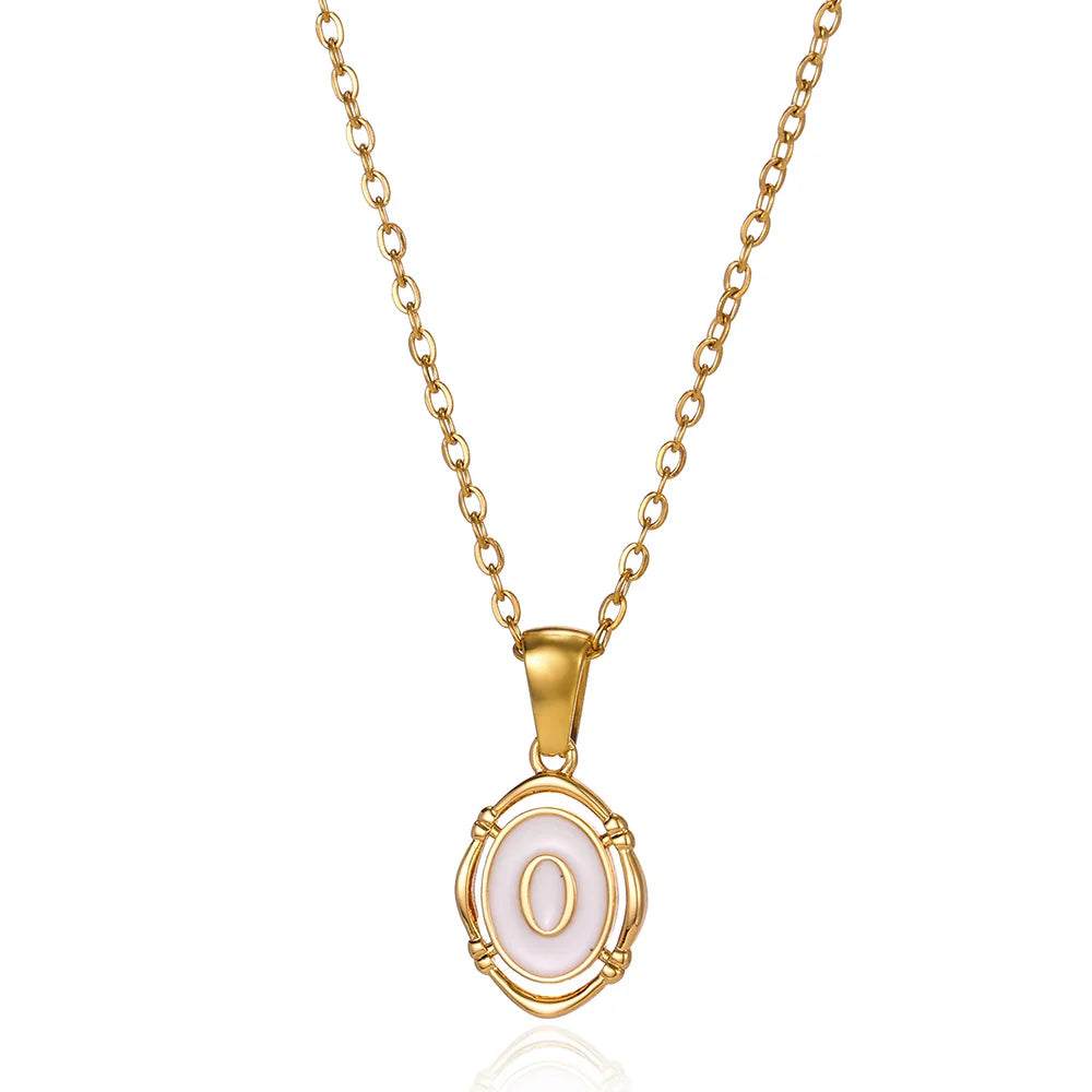 A-Z Initial Letter Necklace for Girls & Boys | Alphabet Name-Style Jewellery Birthday Gift!