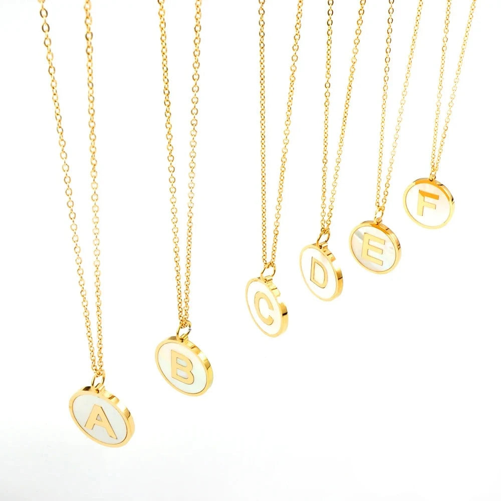 Vintage Initial A-Z Alphabet Pendant Necklace! Perfect Gift for Girls and Boys!