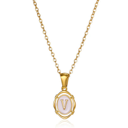 A-Z Initial Letter Necklace for Girls & Boys | Alphabet Name-Style Jewellery Birthday Gift!