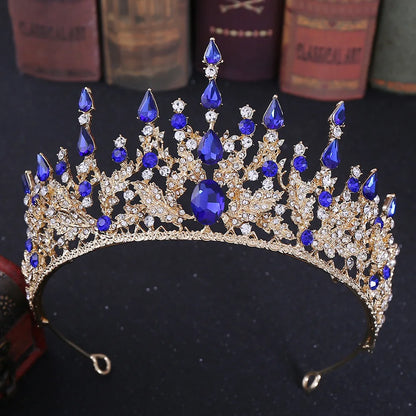 Baroque Retro Crystal Tiaras - Pageant, Prom, and Special Occasion Headband for Unparalleled Elegance!