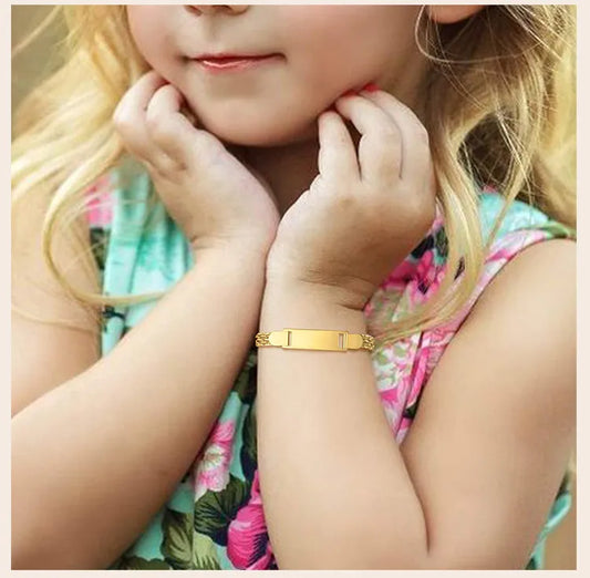 Cherish Every Precious Moment with Personalized Baby, Toddler Bracelet - A Keepsake for Christening, Baptism, Birthdays, and More! - Kids Jewellery Shop