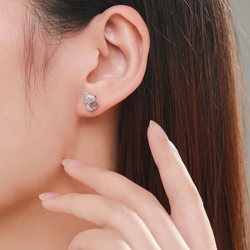 925 Sterling Silver Stud Earrings for Girls – Fine Jewelry | Elegant Everyday Sparkle!