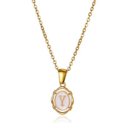 A-Z Initial Letter Necklace for Girls & Boys | Alphabet Name-Style Jewellery Birthday Gift!