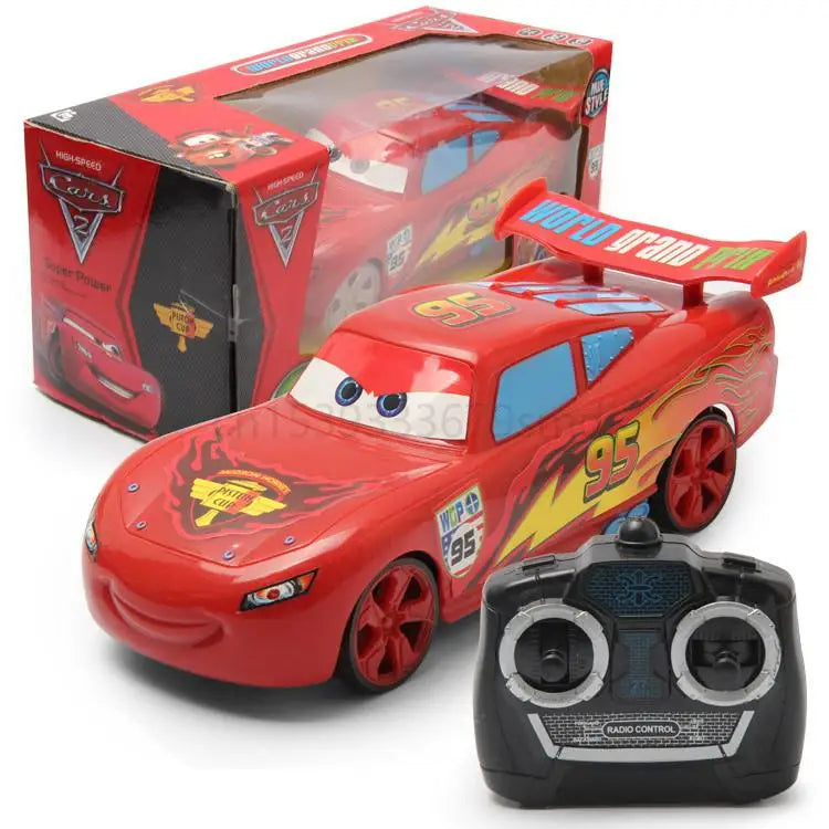 Race to Adventure: Remote Control Pixar Cars 3 Lightning McQueen Electric RC Toy - The Ultimate Exciting Gifts for Boys!