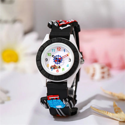 Cool Unisex Quartz Watch – Fashion Sports Silicone Wristwatch for Boys & Girls, Kids Gift!