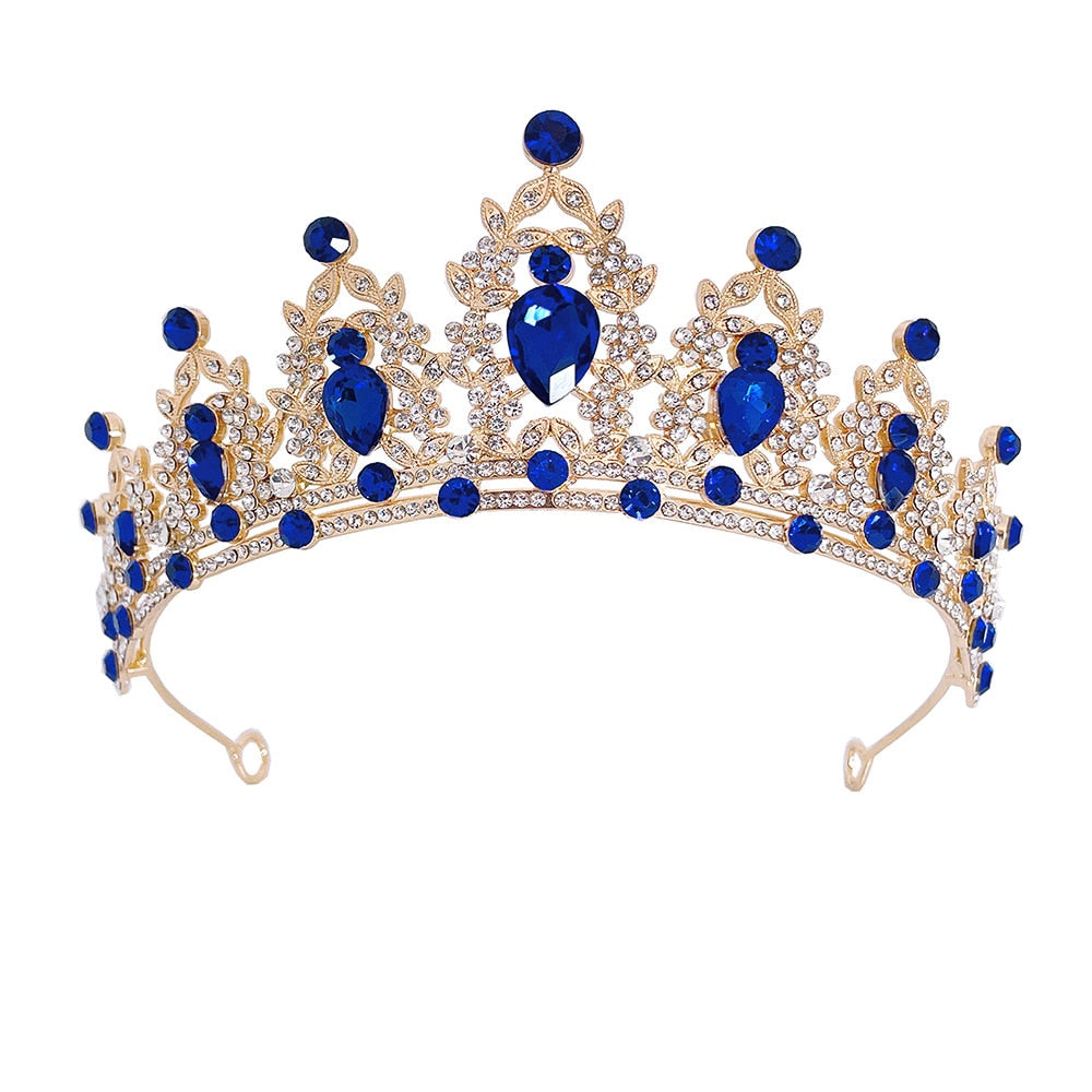 Dazzling Elegance: Crystal Tiara Diadem - Unforgettable Headpieces and Head Jewelry! - Kids Jewellery Shop