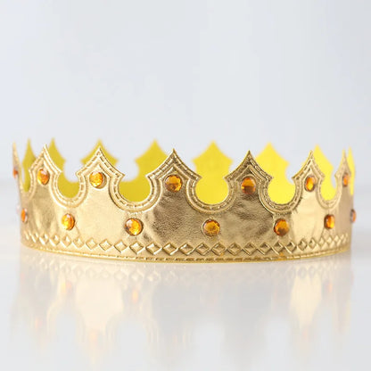 Kids King & Queen Crown | Royal Costume Crown for Boys & Girls | Dress-Up, Cosplay, Halloween & Birthday Party Accessory!