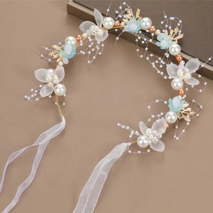 Elegant Girls' Headbands - Perfect for Confirmation, Baptism, Flower Girls, Bridesmaids - A Timeless Headdress of Sophisticated Beauty"