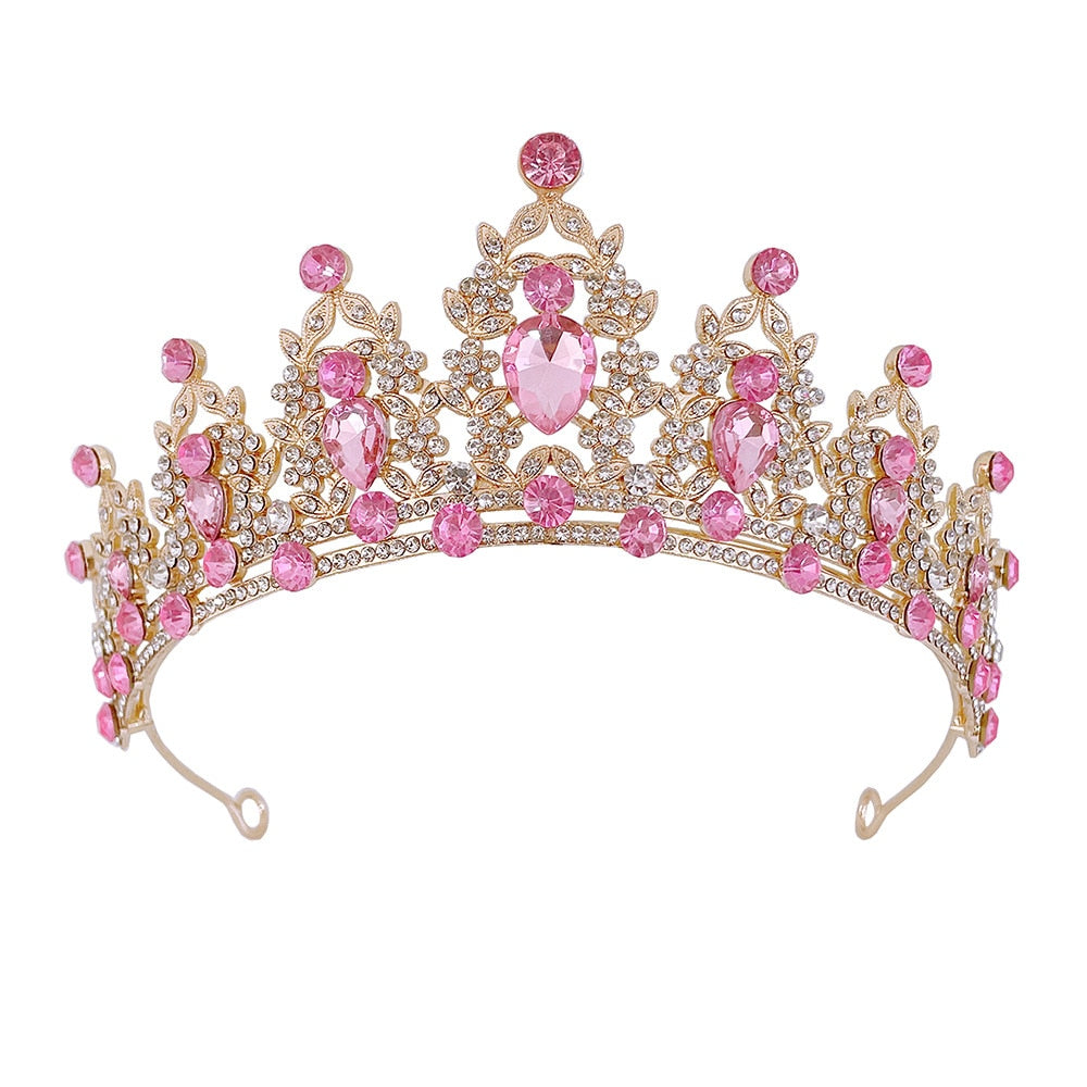 Dazzling Elegance: Crystal Tiara Diadem - Unforgettable Headpieces and Head Jewelry! - Kids Jewellery Shop