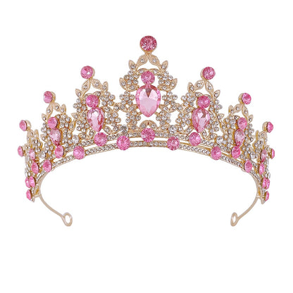 Dazzling Elegance: Crystal Tiara Diadem - Unforgettable Headpieces and Head Jewelry! - Kids Jewellery Shop
