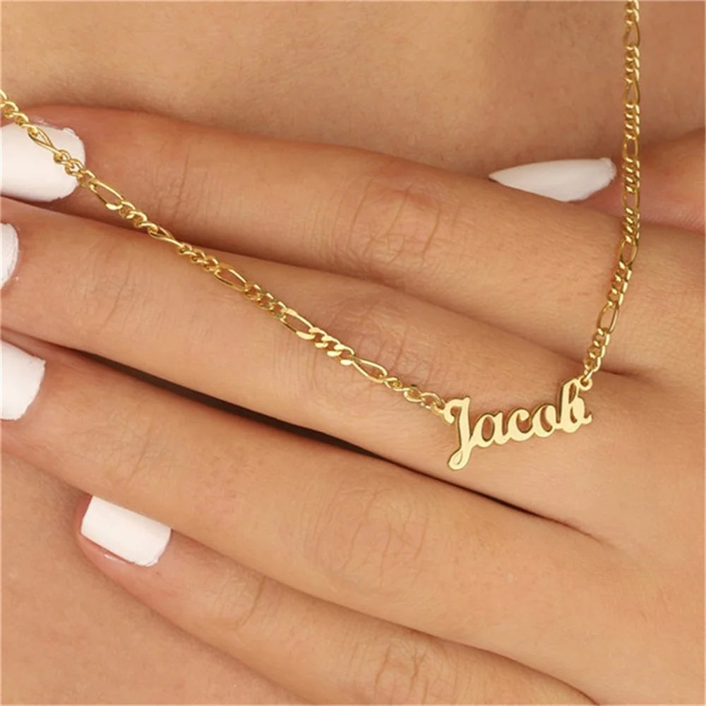 Signature Style: Unisex Personalized Nameplate Pendant Necklace for Thoughtful Birthday Gifts! - Kids Jewellery Shop