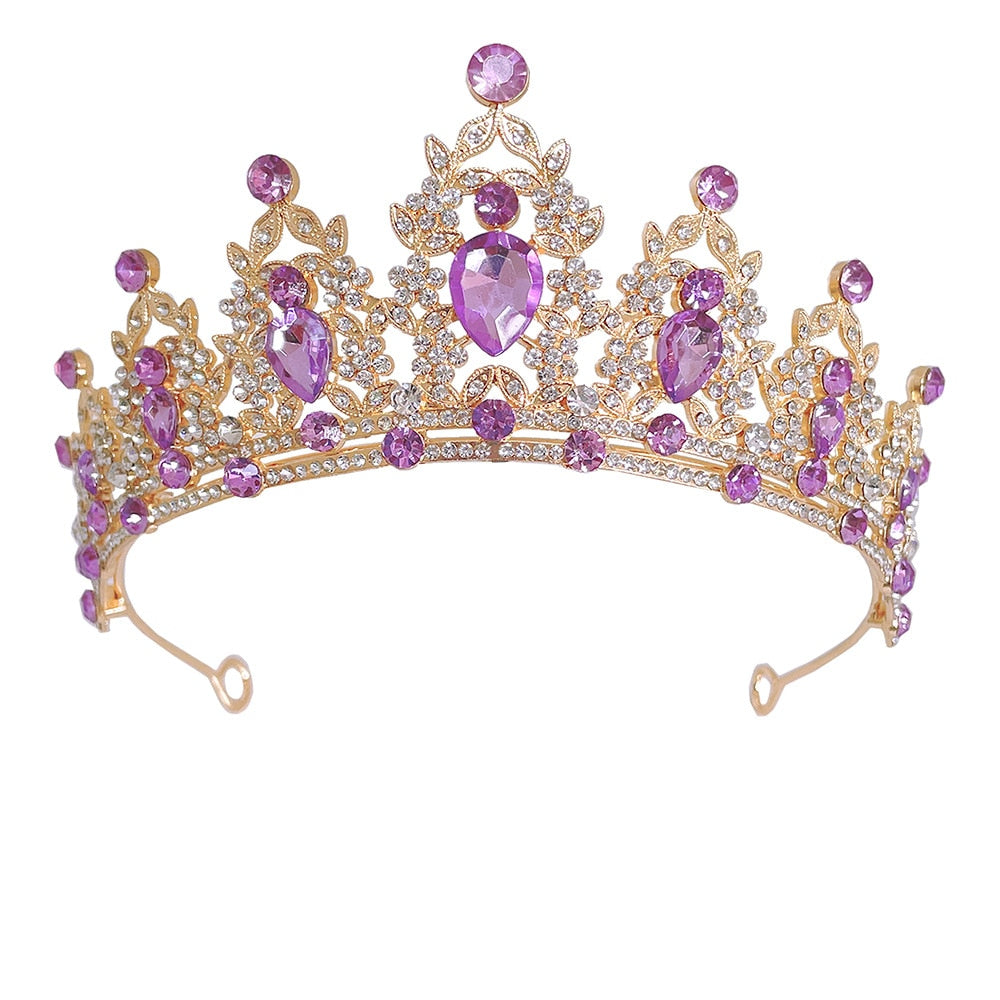 Dazzling Elegance: Crystal Tiara Diadem - Unforgettable Headpieces and Head Jewelry!