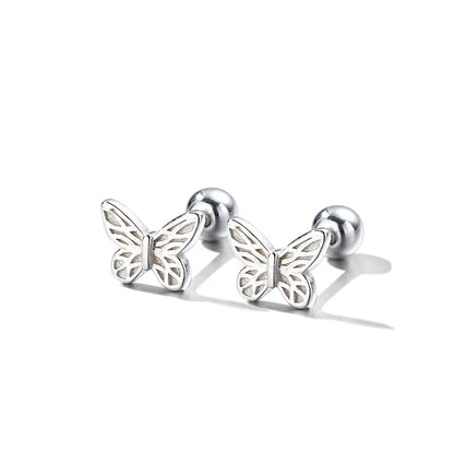 🦋 Cute Butterfly Stud Earrings for Girls. Elegant Jewellery Accessories | Dainty Gifts for Kids & Teens!