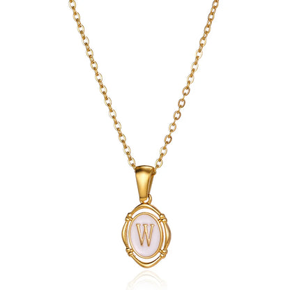 A-Z Initial Letter Necklace for Girls & Boys | Alphabet Name-Style Jewellery Birthday Gift!