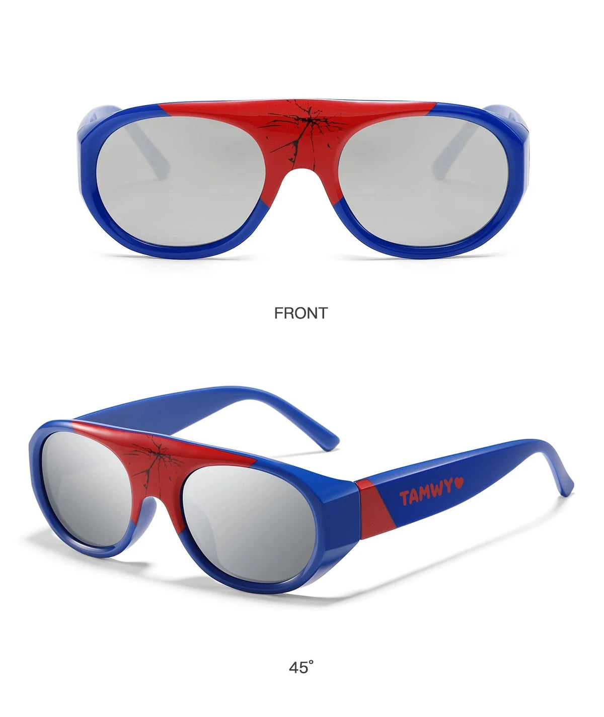 Kids UV400 Sunglasses for Boys & Girls | Flexible Polycarbonate Frame & Lenses | Outdoor Beach Sport Shades Under 8!