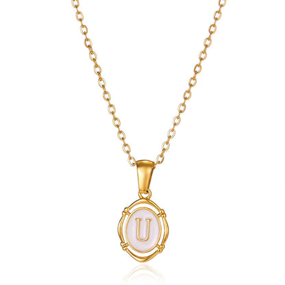 A-Z Initial Letter Necklace for Girls & Boys | Alphabet Name-Style Jewellery Birthday Gift!