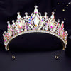 Radiate Elegance: Exquisite Crystal Tiara Crown Diadem for Unforgettable Moments!