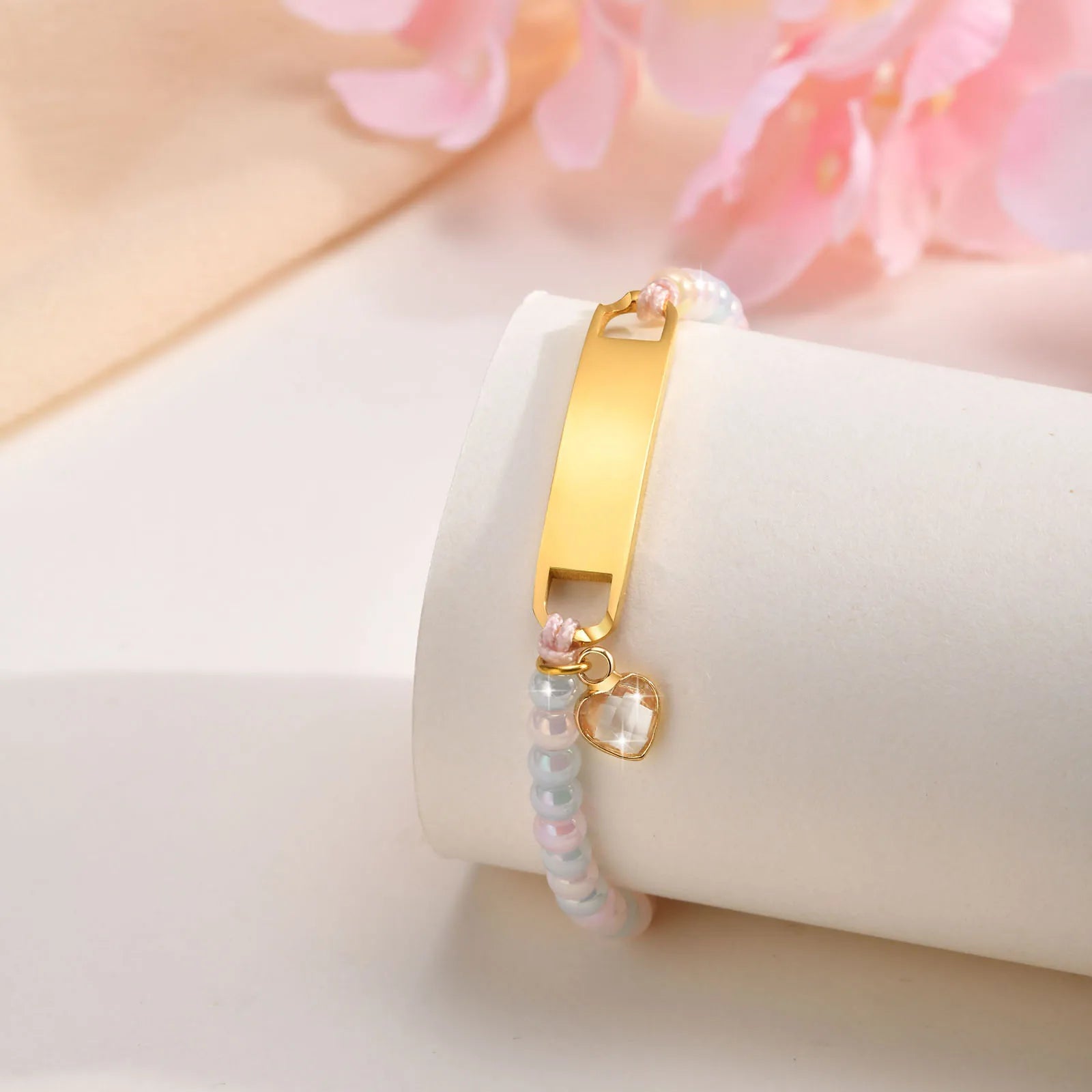 Personalized Beaded Cord Bracelet: A Meaningful Gift for Every Occasion!
