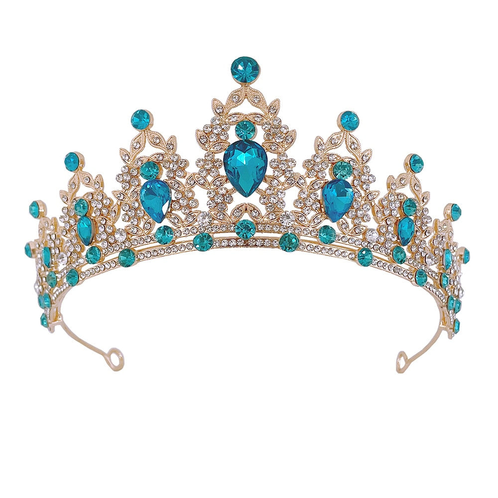 Dazzling Elegance: Crystal Tiara Diadem - Unforgettable Headpieces and Head Jewelry! - Kids Jewellery Shop