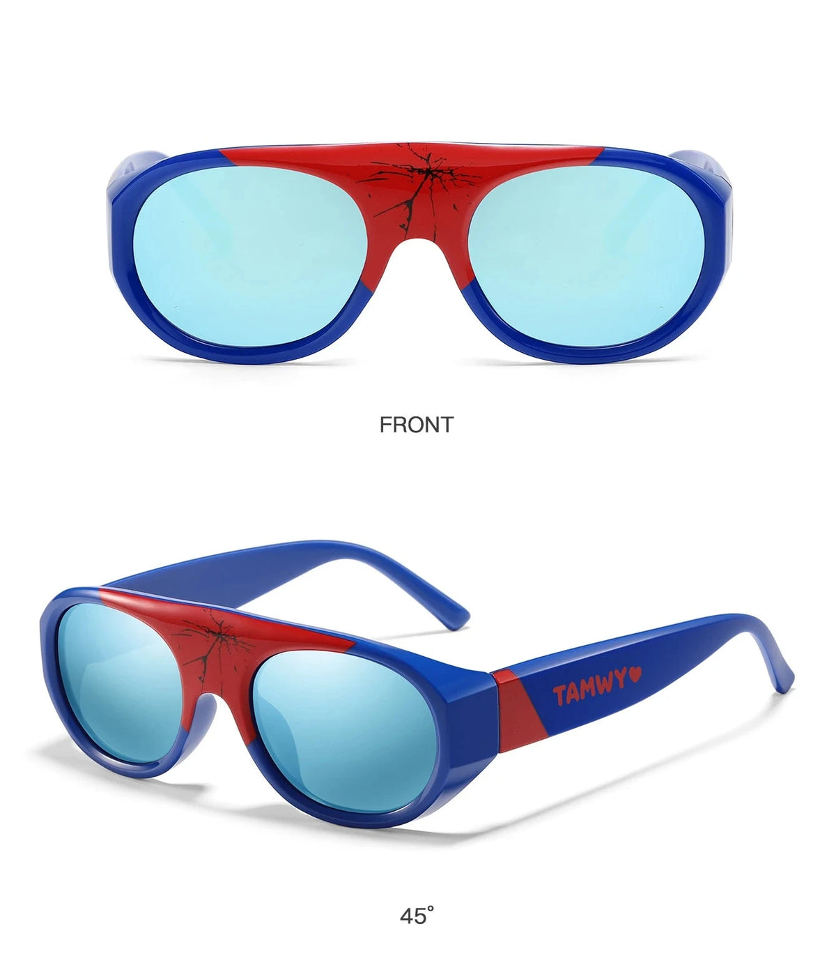 Kids UV400 Sunglasses for Boys & Girls | Flexible Polycarbonate Frame & Lenses | Outdoor Beach Sport Shades Under 8!