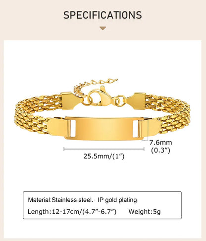 Cherish Every Precious Moment with Personalized Baby, Toddler Bracelet - A Keepsake for Christening, Baptism, Birthdays, and More! - Kids Jewellery Shop