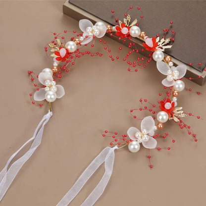Elegant Girls' Headbands - Perfect for Confirmation, Baptism, Flower Girls, Bridesmaids - A Timeless Headdress of Sophisticated Beauty"