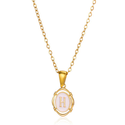 A-Z Initial Letter Necklace for Girls & Boys | Alphabet Name-Style Jewellery Birthday Gift!