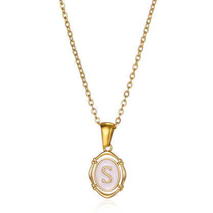 A-Z Initial Letter Necklace for Girls & Boys | Alphabet Name-Style Jewellery Birthday Gift!