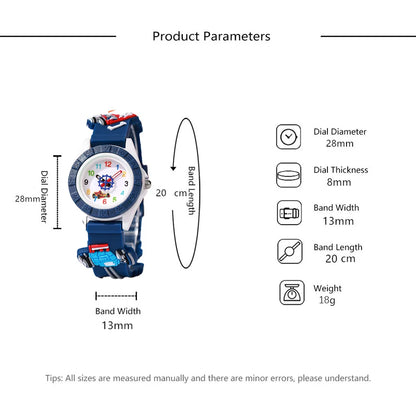 Cool Unisex Quartz Watch – Fashion Sports Silicone Wristwatch for Boys & Girls, Kids Gift!