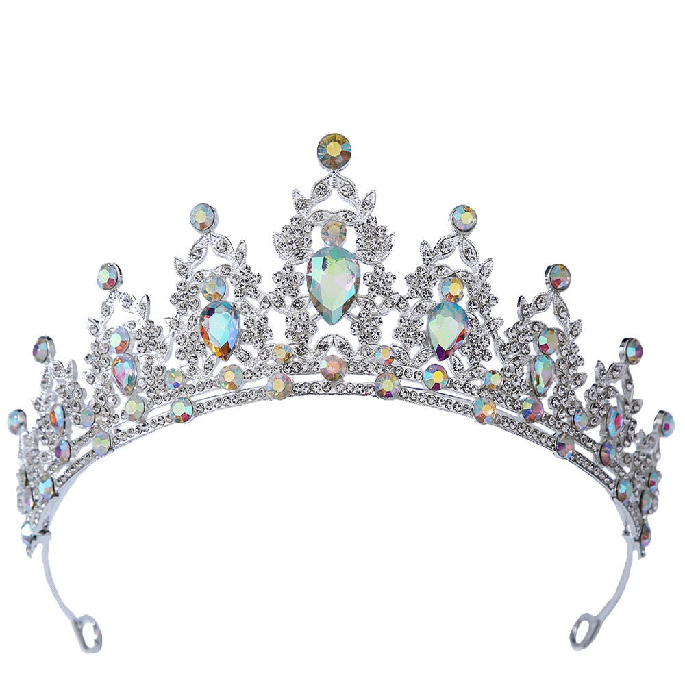 Dazzling Elegance: Crystal Tiara Diadem - Unforgettable Headpieces and Head Jewelry! - Kids Jewellery Shop