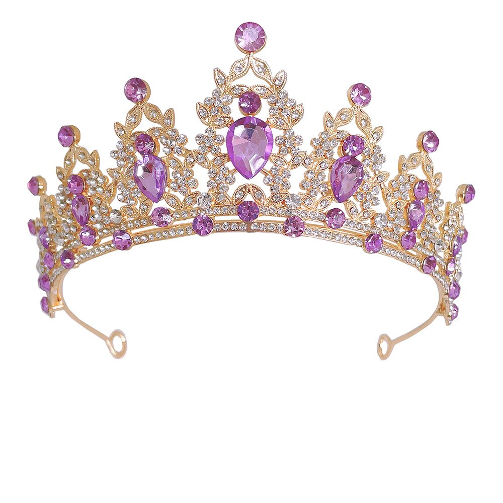 Dazzling Elegance: Crystal Tiara Diadem - Unforgettable Headpieces and Head Jewelry! - Kids Jewellery Shop