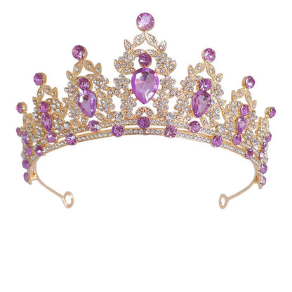 Dazzling Elegance: Crystal Tiara Diadem - Unforgettable Headpieces and Head Jewelry! - Kids Jewellery Shop