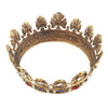 Command Attention: Baroque Royal King Crown Diadem for Prom, Parties, and Photoshoots!