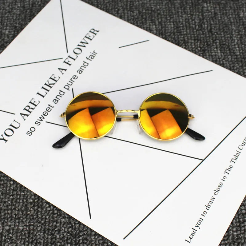 Cute Round Frame Kids Sunglasses – Boys & Girls Anti-UV Glasses for Outdoor Travel, Beach & Fashion Accessories (Ages 1-6 Years)!