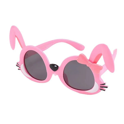 Cute Bunny-Shaped Sunglasses for Kids | Girls Sun Glasses!