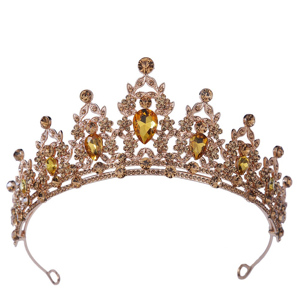 Dazzling Elegance: Crystal Tiara Diadem - Unforgettable Headpieces and Head Jewelry! - Kids Jewellery Shop