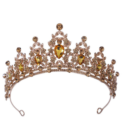 Dazzling Elegance: Crystal Tiara Diadem - Unforgettable Headpieces and Head Jewelry! - Kids Jewellery Shop