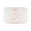 New Pink Letters and Flower Jewellery Box: Elegant Leather Organizer!