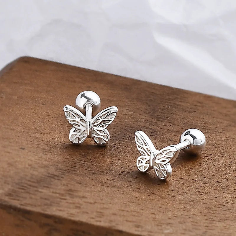 🦋 Cute Butterfly Stud Earrings for Girls. Elegant Jewellery Accessories | Dainty Gifts for Kids & Teens!