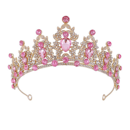 Dazzling Elegance: Crystal Tiara Diadem - Unforgettable Headpieces and Head Jewelry! - Kids Jewellery Shop